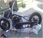 Keep Powder Coating Black Bike